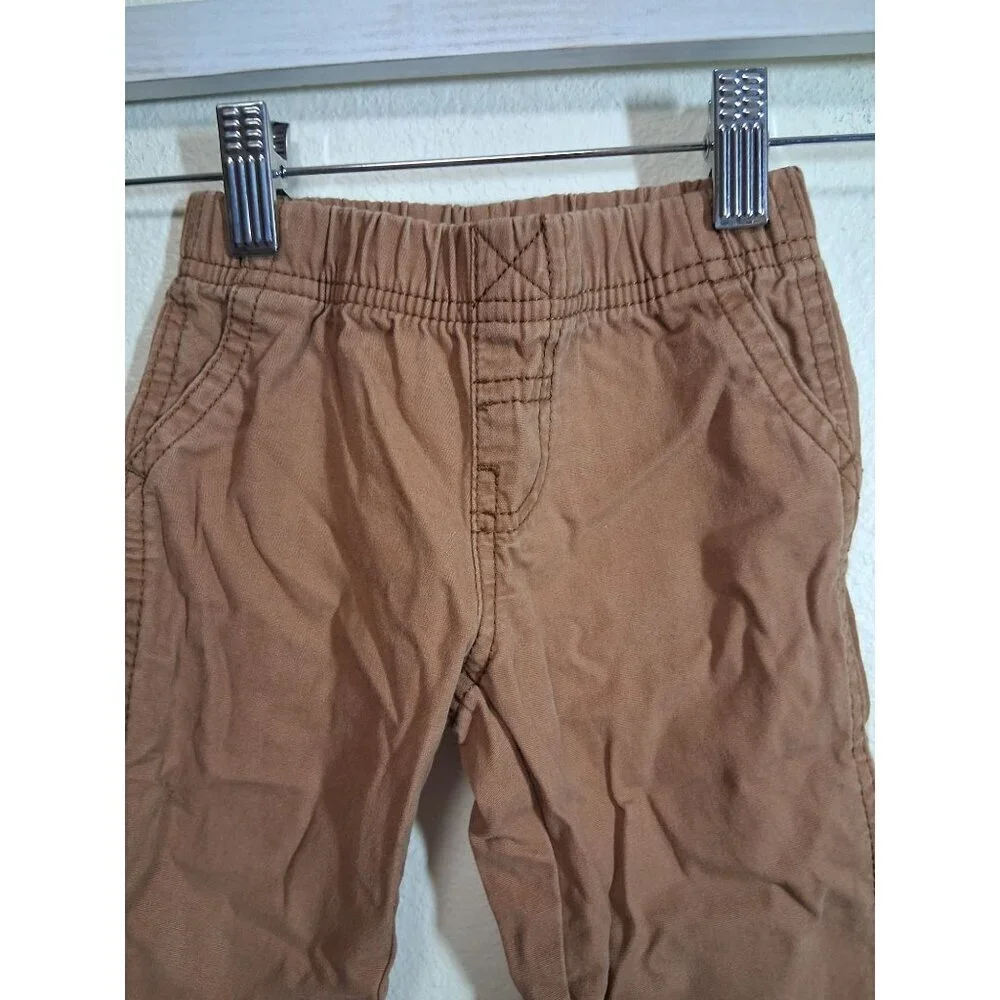 Carter's Khakis Pants Casual Brown Boys Size 12 Months